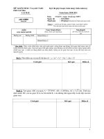 Tài liệu Đề thi toán trên máy tính cầm tay tỉnh Cà Mau lớp 12 năm 2011 hệ bổ túc pot