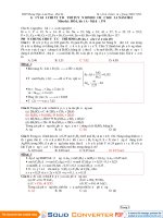 Tài liệu GỢI Ý GIẢI CHI TIẾT ĐỀ THI TUYỂN SINH ĐẠI HỌC KHỐI A NĂM 2013 Môn thi : HÓA, khối A - Mã đề : 374 potx