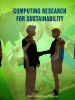 Tài liệu COMPUTING RESEARCH FOR SUSTAINABILITY docx