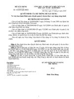 Tài liệu QD 10-2005- Chi phi quan ly du an (trang1-6) ppt