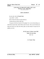 một số biện pháp cải thiện điều kiện lao động tại công ty cổ phần cơ khí 4 và xây dựng thăng long