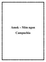 Tài liệu Amok – Món ngon Campuchia pdf