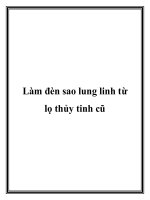 Tài liệu Làm đèn sao lung linh từ lọ thủy tinh cũ doc