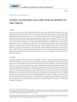 Tương lai nợ công của Việt Nam: Xu hướng và thử thách