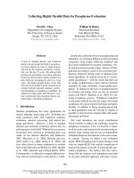 Tài liệu Báo cáo khoa học: 