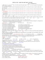 Tài liệu ĐỀ ÔN LUYỆN – KIỂM TRA KIẾN THỨC NĂM 2013 MÔN HÓA-Đề 6 ppt