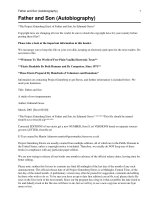 Tài liệu Father and Son doc