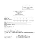 Tài liệu MẪU PHỤ LỤC MIỄN, GIẢM THUẾ TNDN doc