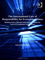 Tài liệu THE INTERNATIONAL LAW OF RESPONSIBILITY FOR ECONOMIC CRIMES docx