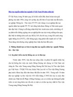 Tài liệu Đào tạo nguồn nhân lực ngành ở Việt Nam-50 năm nhìn lại doc