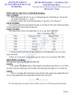 Tài liệu SỞ GD & ĐT NGHỆ AN Trường THPT QUỲNH LƯU III Đề chính thức môn Địa Lý pot