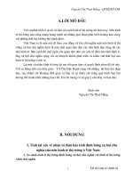 giải pháp tăng cường nhân tố bảo đảm tính định hướng xã hội chủ nghĩa