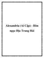 Tài liệu Alexandria (Ai Cập) - Hòn ngọc Địa Trung Hải pdf
