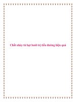 Tài liệu Chất nhày từ hạt bưởi trị tiểu đường hiệu quả. docx