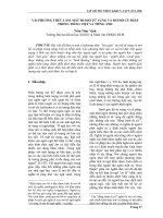 Tài liệu VÀI PHƯƠNG THỨC LÀM MẤT MƠ HỒ TỪ VỰNG VÀ MƠ HỒ CÚ PHÁP TRONG TIẾNG VIỆT VÀ TIẾNG ANH doc