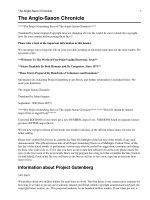 Tài liệu The Anglo-Saxon Chronicle docx