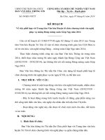 Kế hoạch mừng Đảng mừng xuân Giáp Ngọ năm 2014