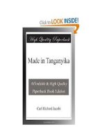 Tài liệu Made in Tanganyika pdf