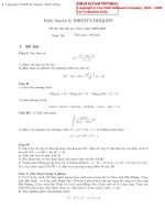 Tài liệu Đề thi thử đại học lần 2 năm 2008 -2009 khối chuyên Lý ĐHKHTN - ĐHQGHN doc