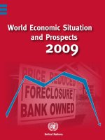 Tài liệu World Economic Situation and Prospects 2009 pptx