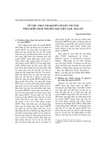 Tài liệu Báo cáo 