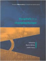 Tài liệu Hospitals in a changing Europe pdf