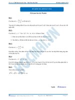 Đề kiểm tra định kỳ lần 1 2013 - môn toán