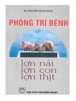 Tài liệu Phòng trị bệnh lợn nái, lợn con, lợn thịt doc