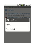 Tài liệu .4 cách sử dụng Dropbox hiệu quả nhất cho Android pptx