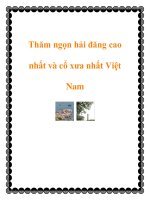 Tài liệu Thăm ngọn hải đăng cao nhất và cổ xưa nhất Việt Nam pot