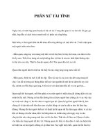 Tài liệu PHÂN XỬ TÀI TÌNH potx