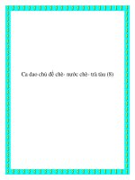 Tài liệu Ca dao chủ đề trà tàu pot