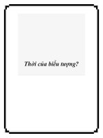 Tài liệu Thời của biểu tượng? pdf