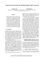 Tài liệu Báo cáo khoa học: 