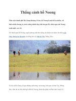 Tài liệu Thắng cảnh hồ Noong potx