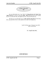 thiết kế cung cấp điện trung tâm công nghệ thời trang trường cao đẳng công nghệ dệt may thời trang tp.hồ chí minh