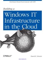 Tài liệu Building a Windows IT Infrastructure in the Cloud pdf