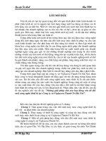 những giải pháp chủ yếu huy động vốn để đổi mới công nghệ thiết bị tại  công ty sứ viglacera thanh trì hà nội