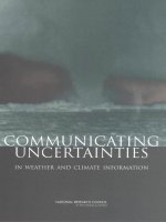 Tài liệu Communicating Uncertainties in Weather and Climate Information docx