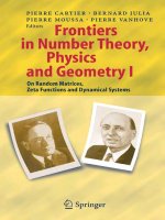 Tài liệu Frontiers in Number Theory, Physics, and Geometry I ppt