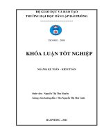 Tài liệu Luận văn:Hoàn thiện công tác kế toán nguyên vật liệu tại Công ty TNHH Đóng tàu PTS Hải Phòng pdf