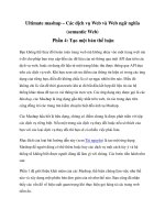 Tài liệu Tạo một bản thể luận ppt