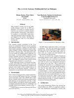 Tài liệu Báo cáo khoa học: 