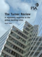 Tài liệu The Turner Review: A regulatory response to the global banking crisis pdf