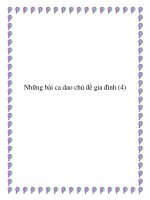 Tài liệu 10 bài ca dao chủ đề gia đình docx