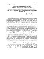 Tài liệu Đa dạng loài của tập hợp sâu hại và thiên địch trên đồng lúa với hiện tượng rầy nâu bùng phát số lượng pptx