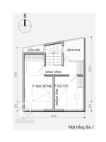 Tài liệu Tư vấn thiết kế nhà méo, DT 33m2 pptx