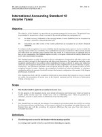 Tài liệu International Accounting Standard 12 Income Taxes pdf