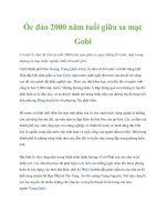 Tài liệu Ốc đảo 2000 năm tuổi giữa sa mạc Gobi pdf