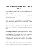 Tài liệu “Năng lực quản trị cho quản lý cấp trung” tại PACE docx